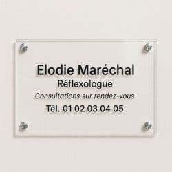 Plaque percage avec vis